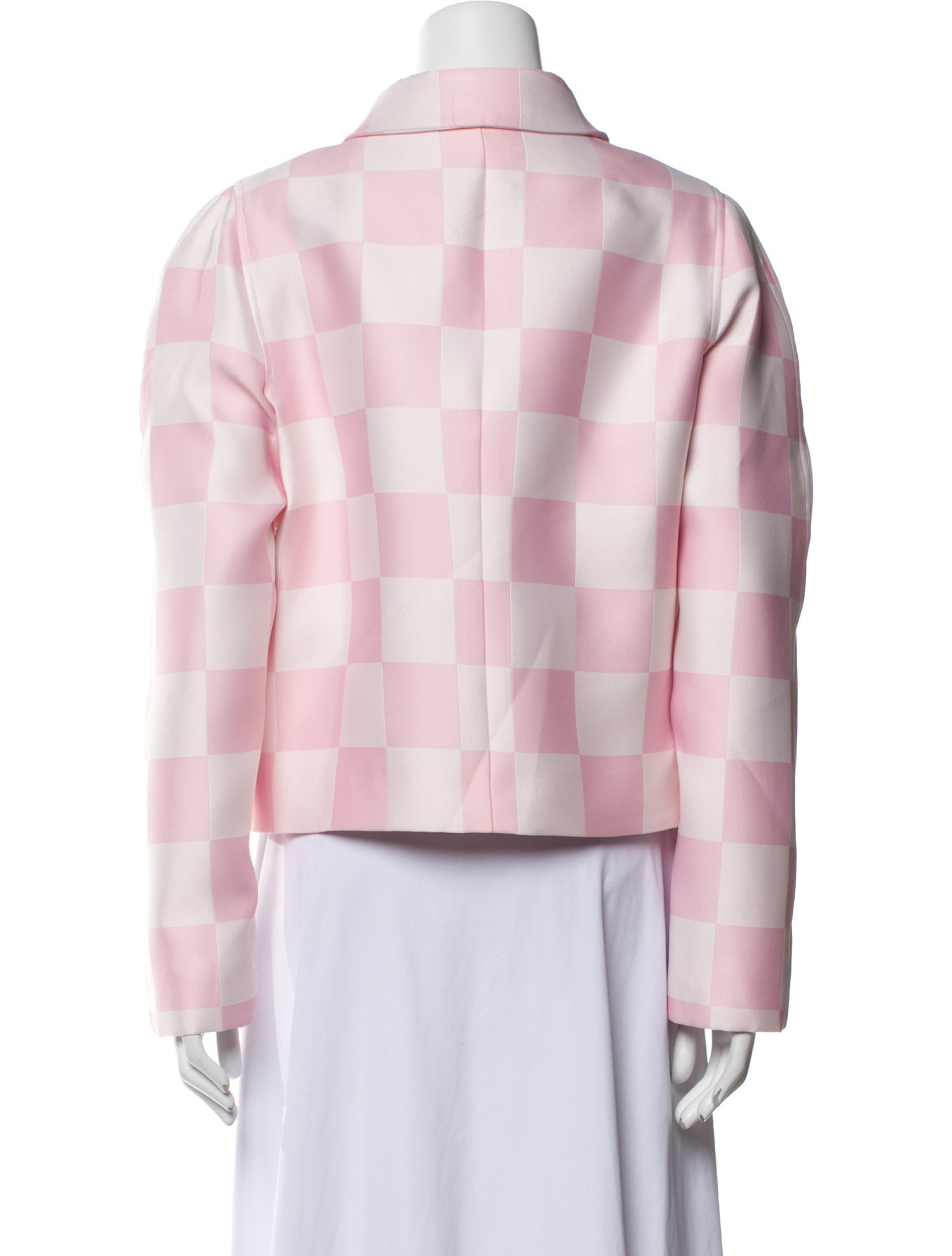 Versace Plaid Print Utility Jacket